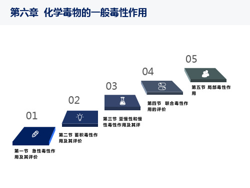 化学毒物的一般毒性作用食品毒理学