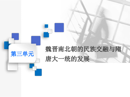 2020版高考历史一轮通史复习课件：第三单元 第5讲 魏晋、隋唐时期的政治 