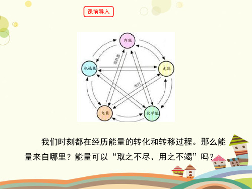 初中物理教育科学九年级下册第十一章物理学与能源技术《能源》优教PPT