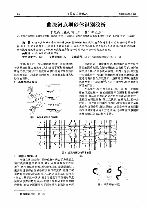 曲流河点坝砂体识别浅析