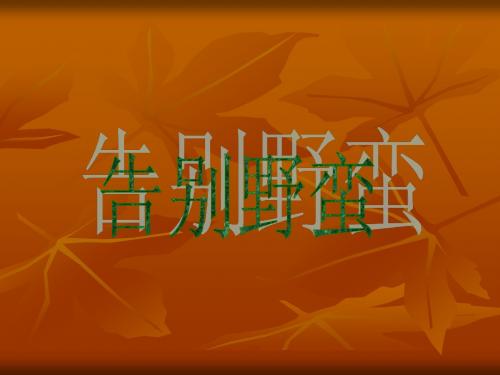 2.3. 6 告别野蛮 课件 (人教版历史与社会八年级上) (6)