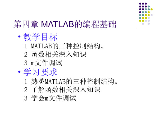 MATLAB-第四章