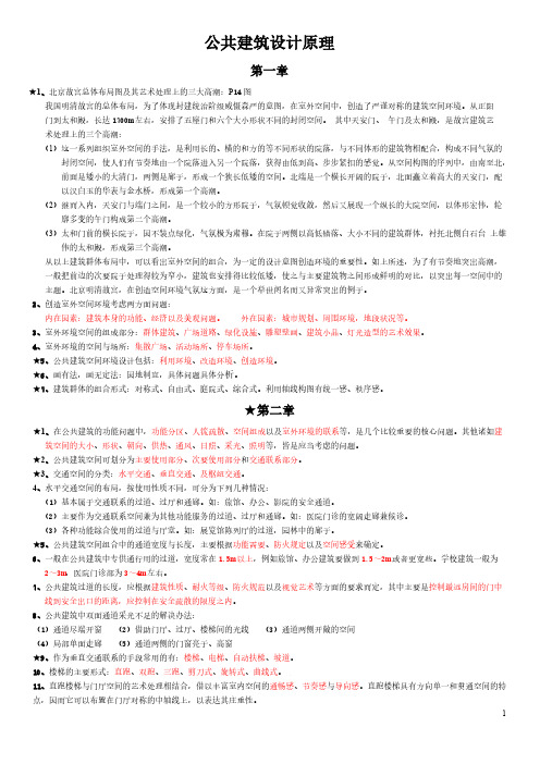 【免费下载】公共建筑设计原理