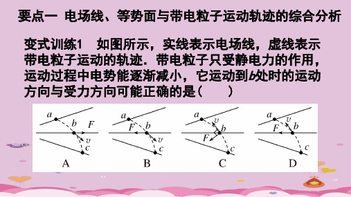 人教版高中物理选修3—1第一章第6节电场强度与电势差的关系课件优质课件