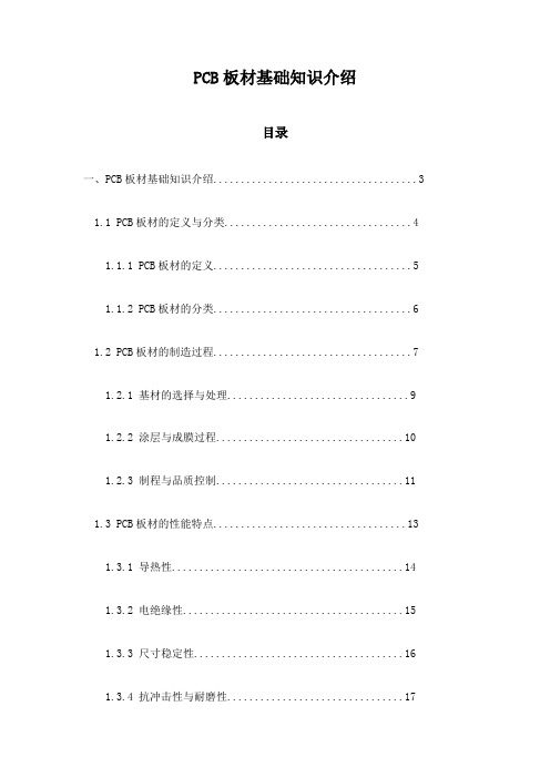 PCB板材基础知识介绍