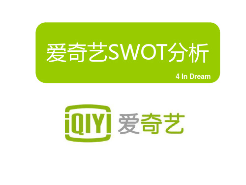 爱奇艺SWOT分析