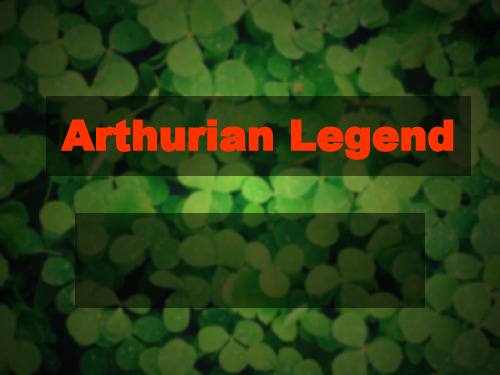 Arthurian Legend亚瑟王传说