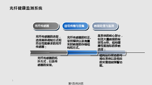 光纤光栅传感技术PPT课件