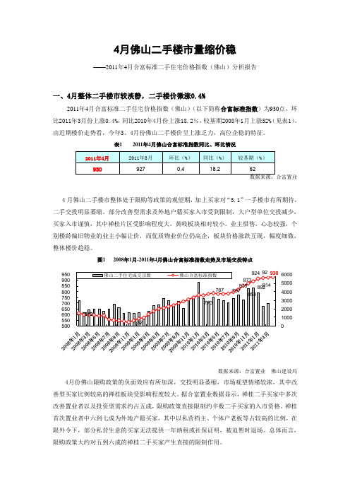 4月“房贷新政”下,二手楼市初现观望潮