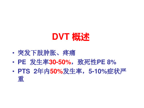 AngioJet吸栓的应用体会课件