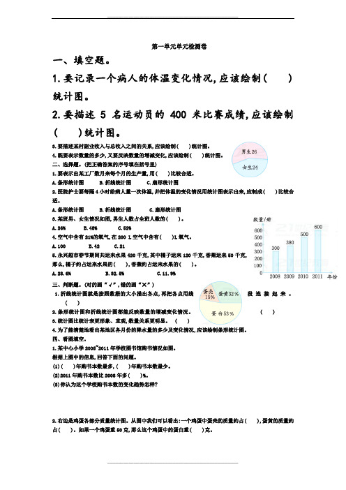 苏教版六下数学第1单元检测卷及答案
