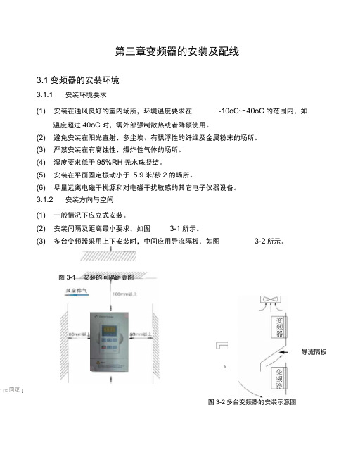 HT1000A变频器使用说明书