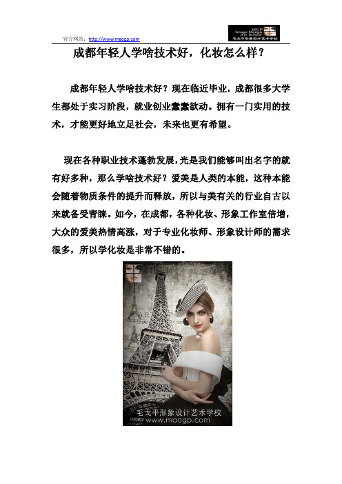 成都年轻人学啥技术好