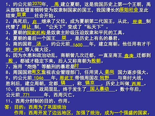 〔人教版〕灿烂的青铜文明 教学PPT课件28