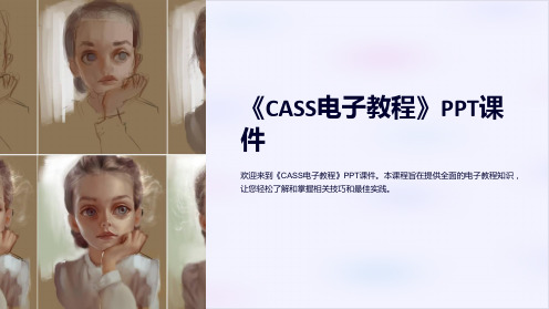 《CASS电子教程》课件