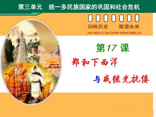 郑和下西洋和戚继光抗倭PPT课件5 岳麓版