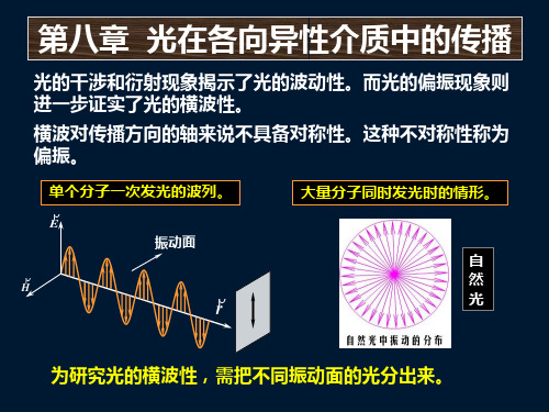 光在各向异性介质中的传播