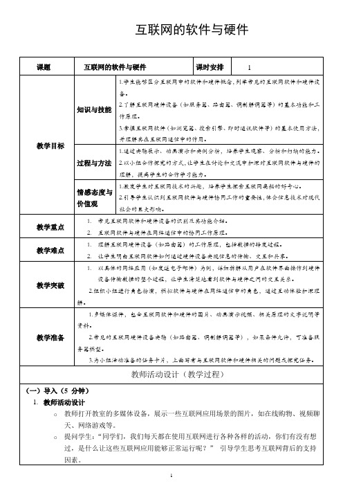 2.互联网的软件与硬件