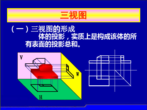 基本体的三视图及其截交线、相贯线的画图(2)