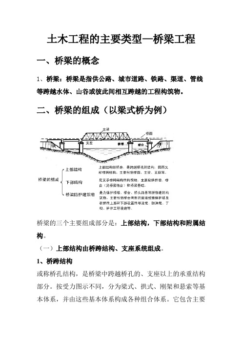 土木工程概论-桥梁工程讲义(大字体)