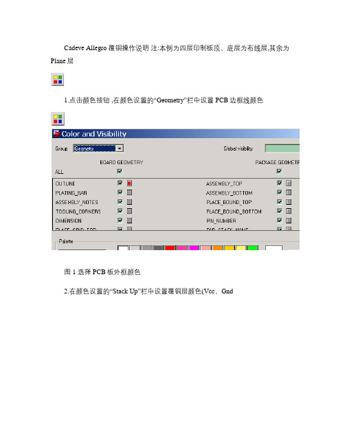 Cadence Allegro 覆铜操作说明讲解