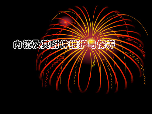 内镜及其附件维护与保养PPT课件