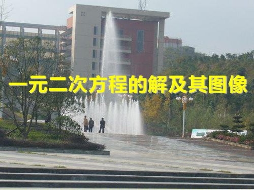 人教版数学九年级上册2一元二次方程的解及其图像经典课件(34张)