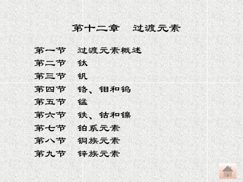 第12章过渡元素分解