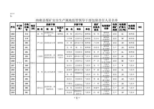 58号附表