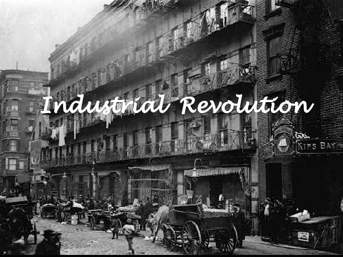 Industrial revolution 工业革命ppt