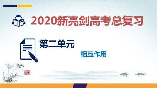 高考物理总复习课件：第二单元 相互作用 课时2