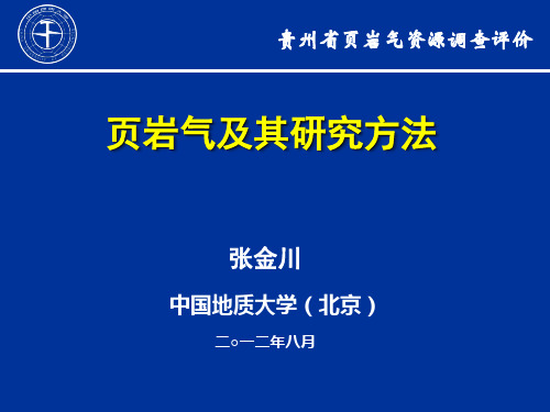 页岩气及其研究方法-张金川