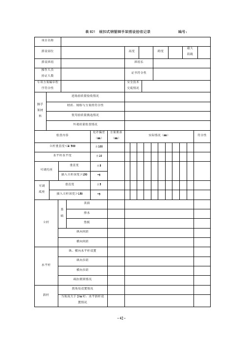 《建设工程施工现场安全管理内业标准(2015版本)》电子资料 042