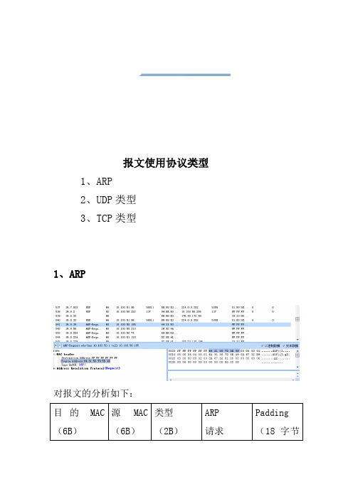 计算机网络抓包实验报告