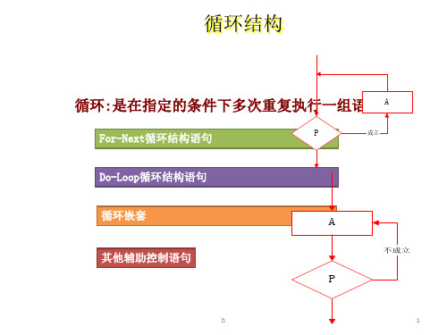 vb程序设计与数据库应用》04第四章：循环结构