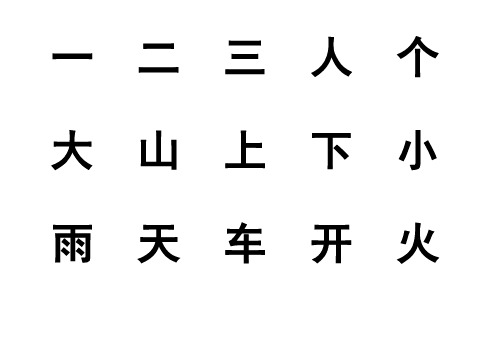 洪恩识字200个