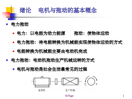 电力拖动系统动力学(1)