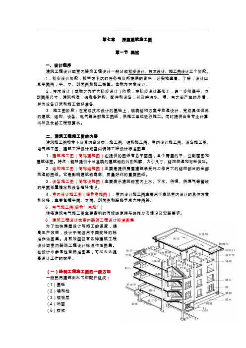 自考：02386土木工程制图,(知识点)讲义 第七章