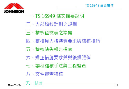 品质稽核技巧