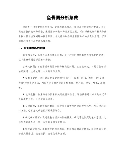 鱼骨图分析急救