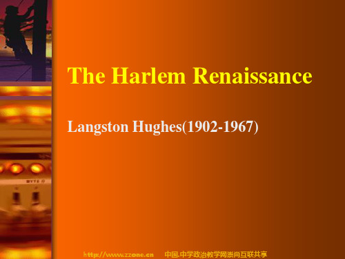 The Harlem Renaissance