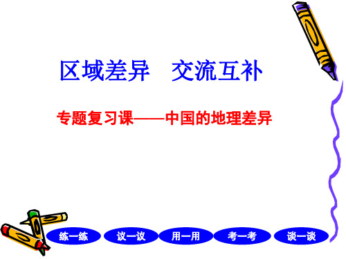 人教版地理八年级下册第5章 中国的地理差异  (共22张PPT)