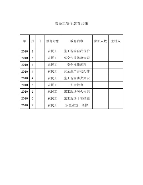 农民工业余学校管理制度