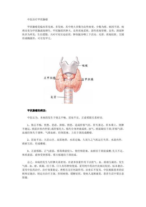 中医治疗甲状腺瘤