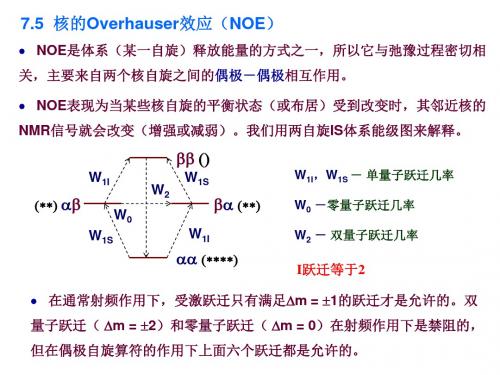 核磁共振谱学8 PPT课件