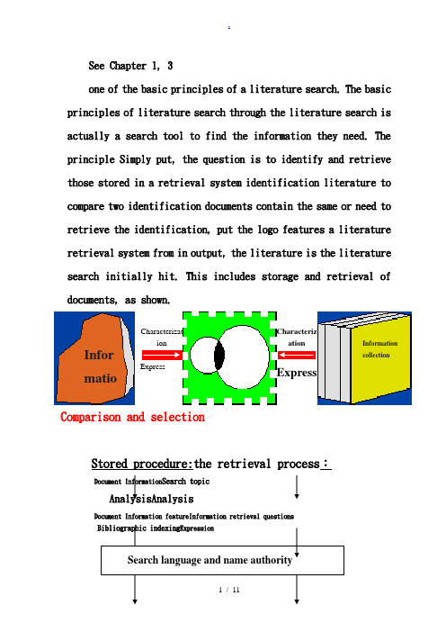 文献检索的基本原理英文版