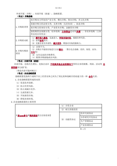 2022年考研重点之发展战略的主要途径