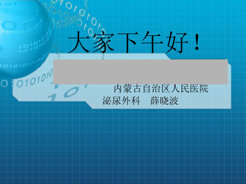 体外冲击波碎石术及护理终结版ppt课件