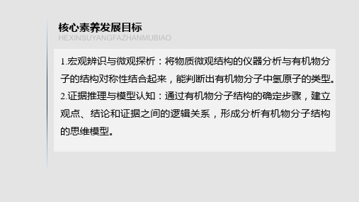2019-2020学年苏教版选修5 专题1 认识有机化合物 微型专题重点突破(一) 课件(37张)