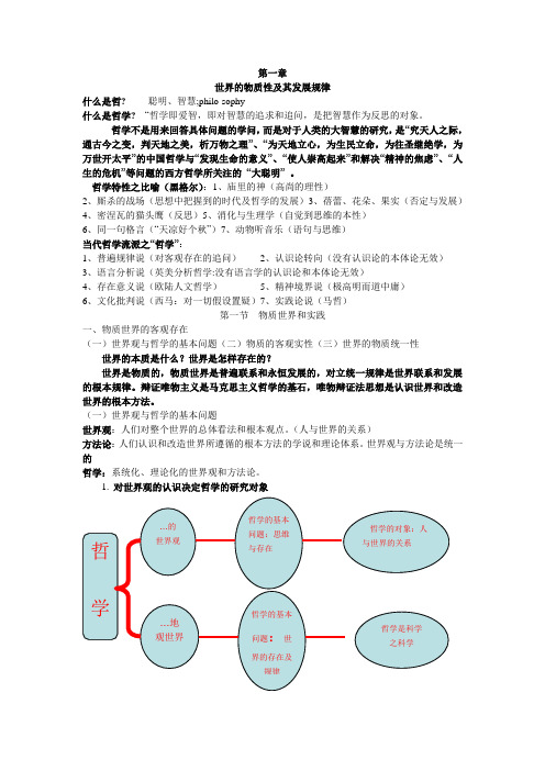 马克思主义基本原理的笔记第一章